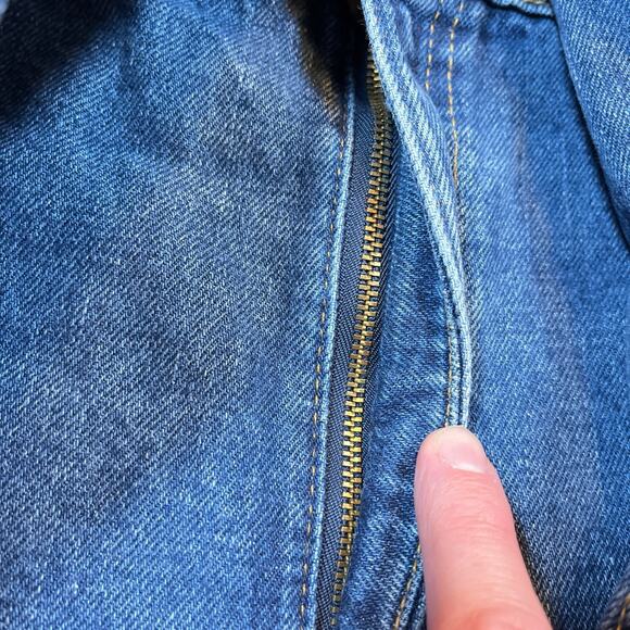 Vintage Levi’s 550 Relaxed Fit Tapered Leg Jeans 38x30 USA Made 90s Medium Wash - Picture 10 of 12